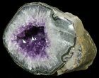 Sparkling Purple Amethyst Geode - Uruguay #57214-2